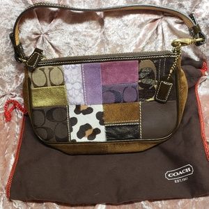 Coach Patchwork Wristlet